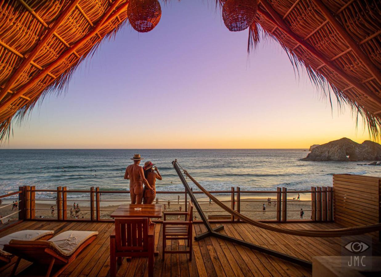 Hotel Nude Zipolite Buitenkant foto