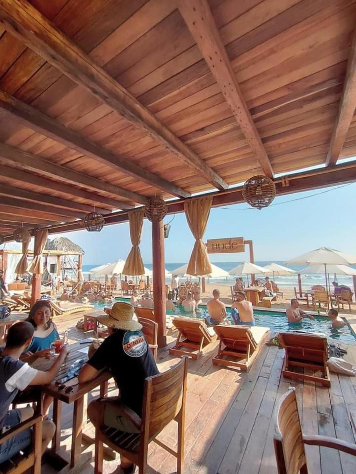 Hotel Nude Zipolite Buitenkant foto